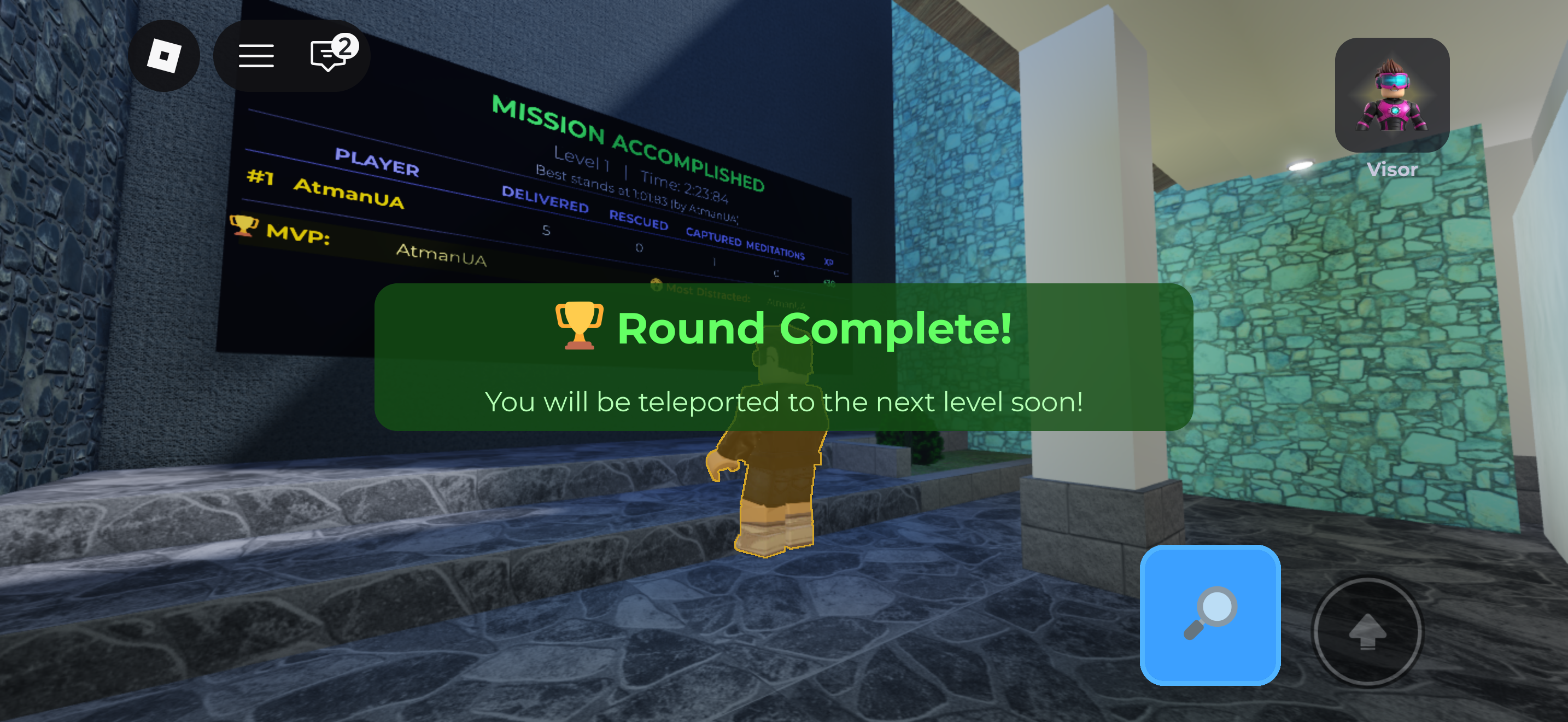 Level cleared