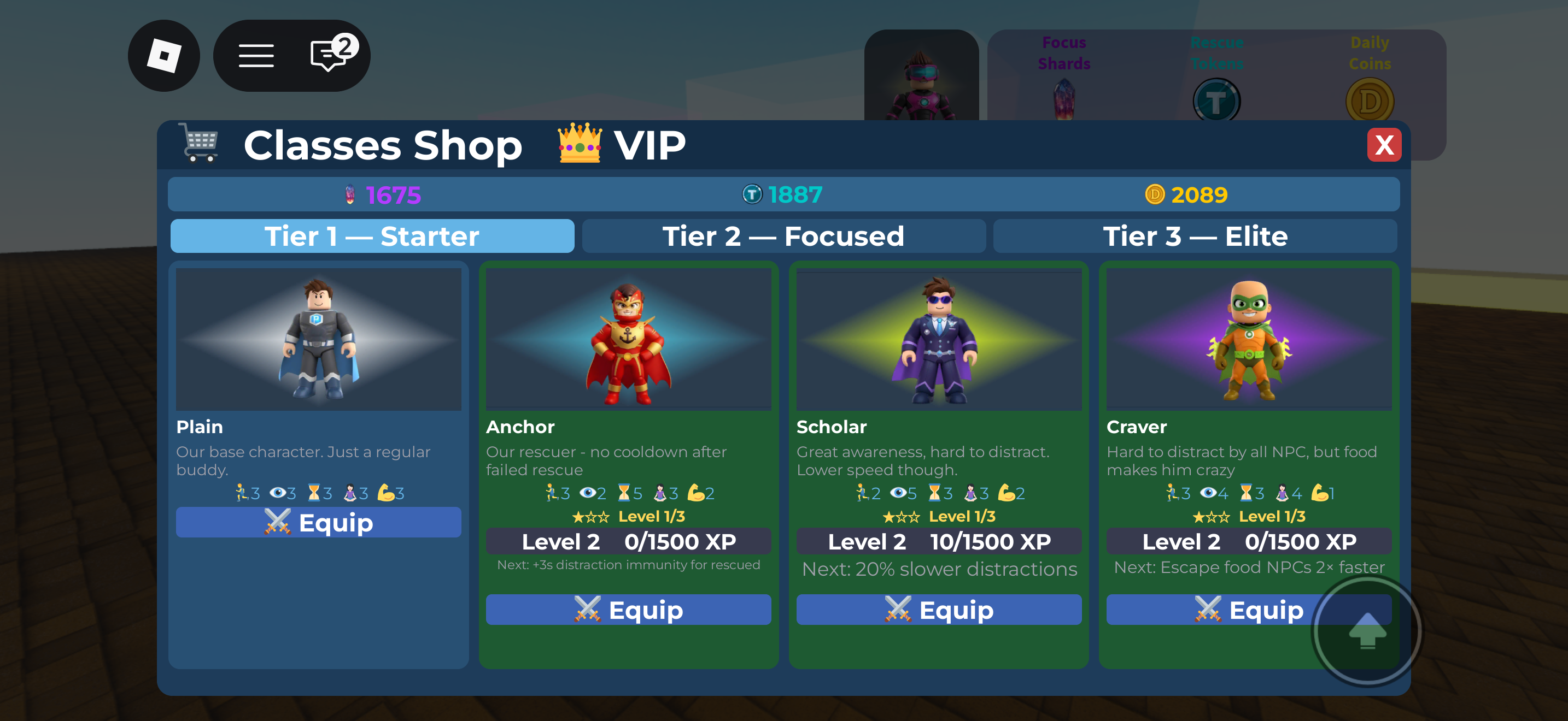The class shop