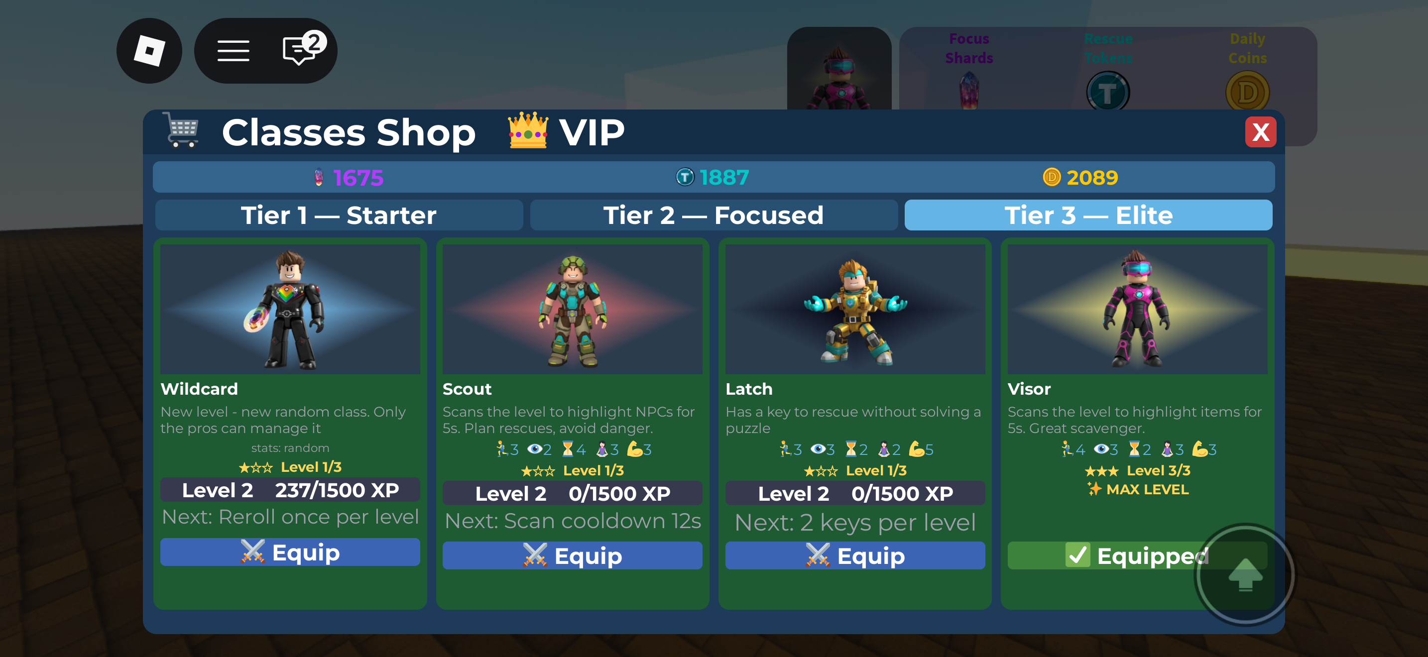 Shop — Tier 3